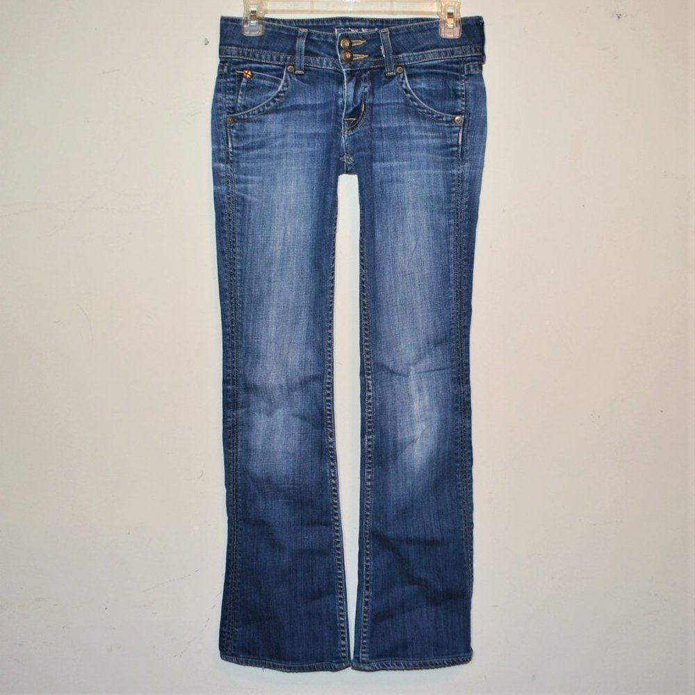 Hudson Bootcut Back Pocket Flap Jeans Sz 24